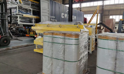 Đường dây sản xuất trần gạch hoàn toàn tự động đã được gửi đến Ấn Độ.