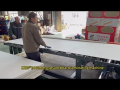 1220 * 2440mm PlasterBoard Lớp gạch cao tầng Gypsum board Laminating Machine