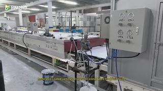 Dây chuyền sản xuất phun tự động tấm trần thạch cao