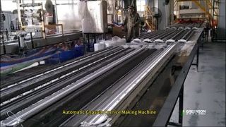 dây chuyền sản xuất phào thạch cao công suất cao