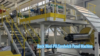 Máy làm bánh sandwich Rock Wool PU