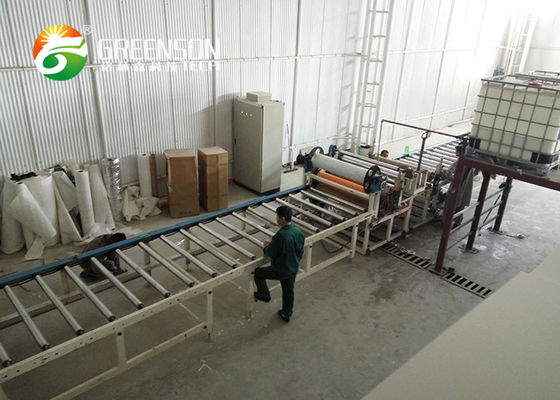 Giá tốt. Hai mặt tấm thạch cao PVC phim nhôm lá mỏng đùn cán máy sơn trực tuyến