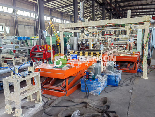 Giá tốt. Fully Automatic Lamination Machine for PVC Film Gypsum Board with 380V 50HZ Voltage and 2-6 Million Square Meters Capacity trực tuyến