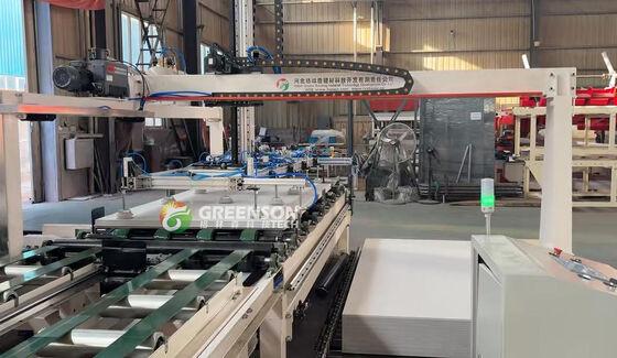 Giá tốt. Automatic Gypsum Board Strip Cutting Machine For 1200 Mm*2400 Mm Boards Dust Free Operation trực tuyến
