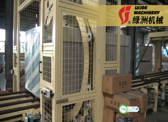 Giá tốt. Máy đóng gói tấm thạch cao tự động 380v 23kw Dễ dàng vệ sinh và bảo trì trực tuyến