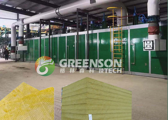 Quá trình nóng chảy hàng loạt Dòng sản xuất len khoáng sản 380v / 50hz Cung cấp điện Tùy chọn tùy chỉnh