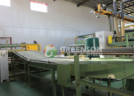 Máy đóng gói tự động dây chuyền sản xuất bảng len khoáng sản nâng cao
