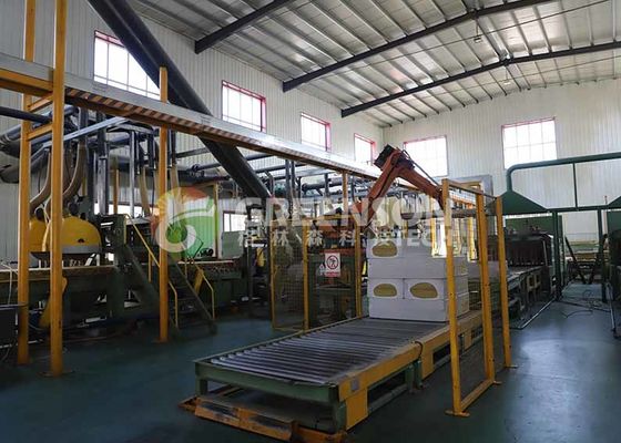 Thiết bị hoàn toàn tự động Bảng khoáng chất Vải đá Thiết bị dây chuyền sản xuất tường