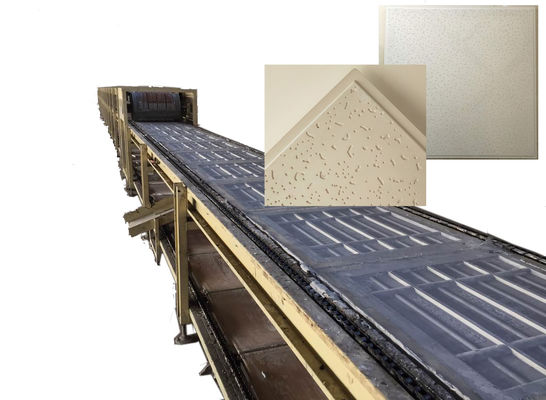 Giá tốt. Dây chuyền sản xuất gạch trần thạch cao tự động cho các tấm xi măng sợi trực tuyến
