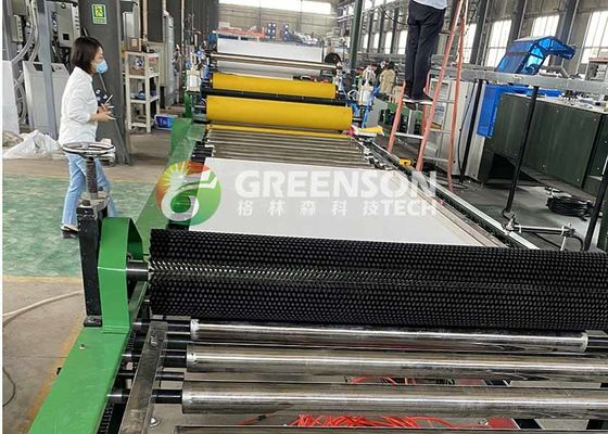 Đường dây sản xuất gạch gạch PVC dày 7mm với hỗ trợ khắc phục sự cố của kỹ sư
