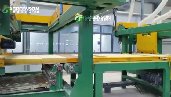 Giá tốt. Đường dây sản xuất gỗ đá tự động Đường dây sản xuất cách nhiệt gỗ khoáng chất trực tuyến