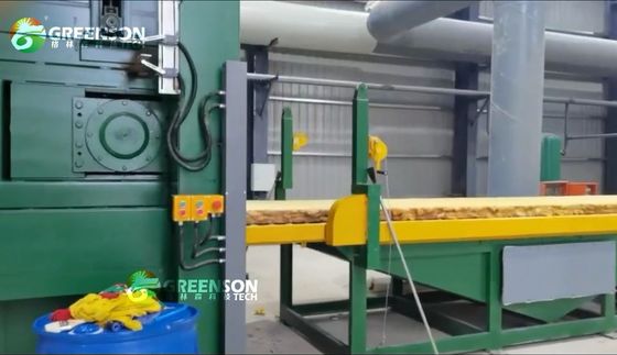 80-200kg / m3 Mật liệu thô mật độ dây chuyền sản xuất lông đá với công nghệ điều khiển PLC tiên tiến