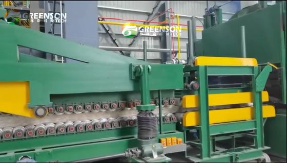 10-15 mét mỗi phút tốc độ dây chuyền sản xuất tấm vải khoáng