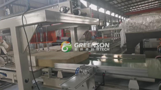 Giá tốt. Bảng công nghiệp Rock Wool Board Machine cho sản xuất bảng tường 1,2 mét trực tuyến