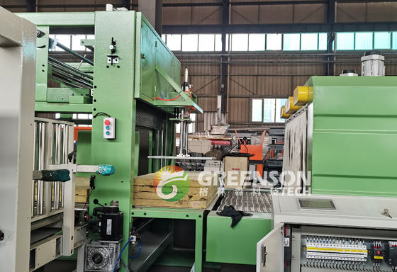 1.2 mét chiều rộng Bảng tường dây chuyền sản xuất bảng gỗ đá