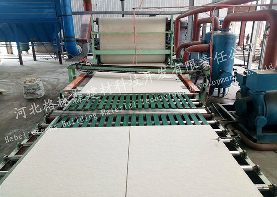 Máy sản xuất tấm trần sợi quang âm thanh với dự án chìa khóa trao tay
