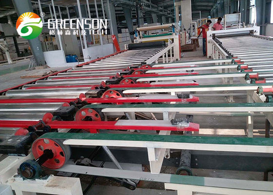 Máy làm tấm thạch cao nhỏ làm máy Gypsum PVC TILE MÁY