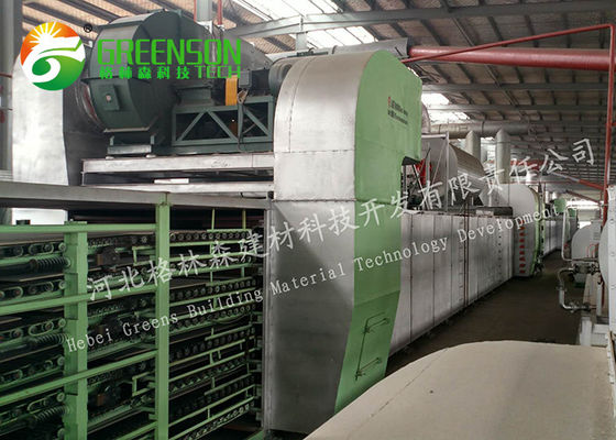 Dây chuyền sản xuất bảng len khoáng sản cấu trúc đơn giản với năm quy trình chính