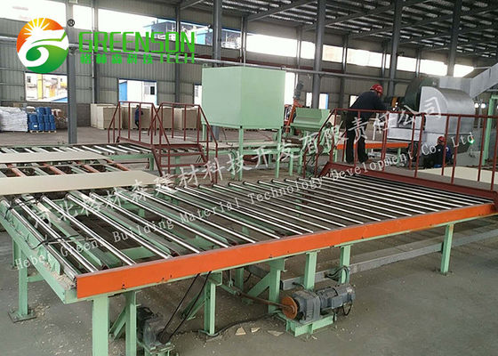 Dây chuyền sản xuất bảng gỗ khoáng sản ốp trần cường độ cao