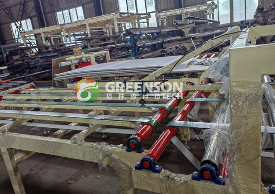 Giá tốt. High Precision PVC Film Lamination Machine with Automated Operation and 1 Year Warranty for Gypsum Ceiling Tile Production trực tuyến