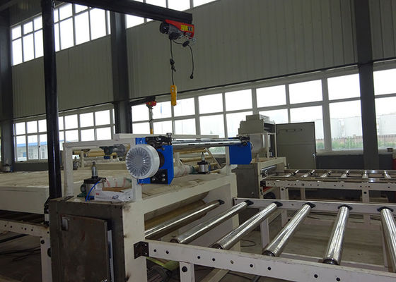 Double Sided Sheetrock Vinyl Laminating Máy Với Feeder tự động / Unloader