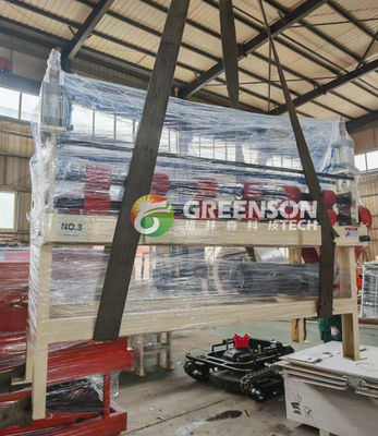 Giá tốt. Máy máy PVC Laminated Gypsum Board tự động với 1300mm Laminating hiệu quả, Hệ thống PLC và Capacity 2-6 triệu m2 / năm trực tuyến