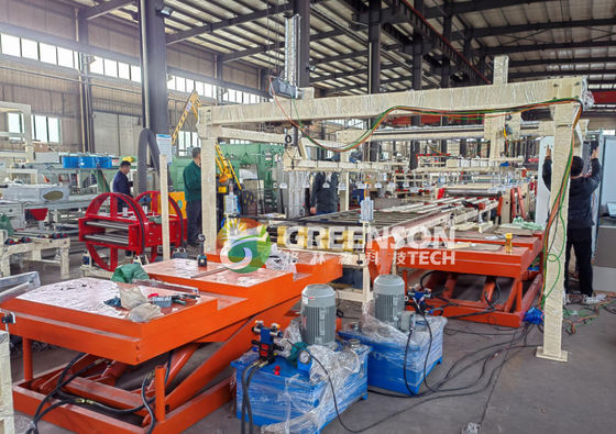 Giá tốt. Máy sơn hoàn toàn tự động cho gạch cao gạch PVC với 380V Voltage 1300mm Max Laminating Width and 5-30mm Thickness trực tuyến