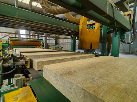 Giá tốt. Rock Wool Production Line with Mixing Forming and Water Cutting Processes for Mineral Wool Board Manufacturing trực tuyến
