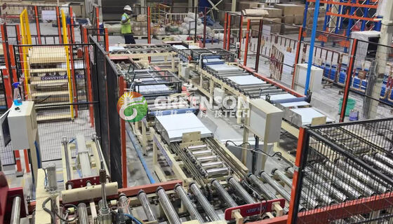 Giá tốt. Máy pha trộn hoàn toàn tự động với tốc độ pha trộn 15m / min và cấp tấm tự động cho cắt gạch cao gạch trực tuyến