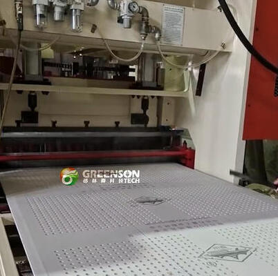Máy đột dập tấm thạch cao với áp suất đột 160 KG cho độ dày tối đa 20 mm và hình dạng lỗ có thể tùy chỉnh