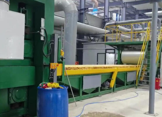 Giá tốt. Dây chuyền sản xuất tấm len đá 600x1200mm Tấm len khoáng Máy sản xuất 600x1200mm trực tuyến