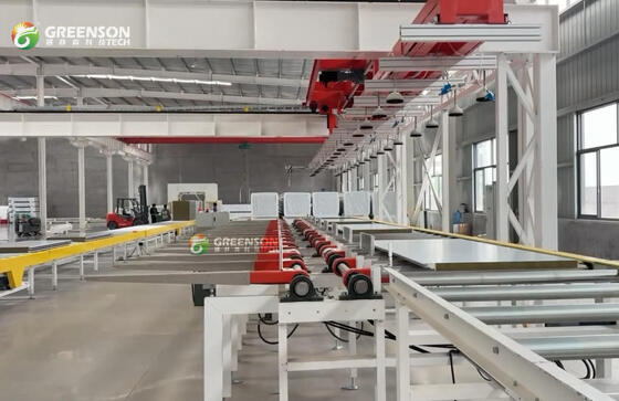 Giá tốt. Dây chuyền sản xuất bảng điều khiển Rock Wool Sandwich cho tường nhà kho trực tuyến