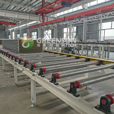 Máy làm tấm tường PU tự động hoàn toàn trọng lượng nhẹ CE Chứng nhận dây chuyền sản xuất tấm sandwich