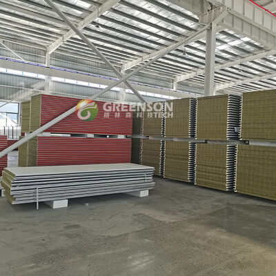 Giá tốt. Dây chuyền sản xuất bảng điều khiển bánh sandwich len đá bảo trì thấp trực tuyến