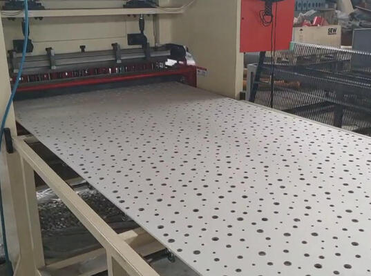 Giá tốt. Dây chuyền đục lỗ tấm hoàn toàn tự động Máy đục lỗ tấm 1220x2440 trực tuyến