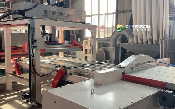 Giá tốt. Máy xếp chồng cưa dán keo nạp thức ăn tự động trực tuyến