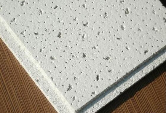 Vận chuyển quốc tế Nhà máy trần cách âm Xuất khẩu Nhà cung cấp dây chuyền sản xuất tấm trần sợi khoáng