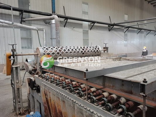Giải pháp nhà máy trần tiêu âm khoáng sản một cửa Dây chuyền sản xuất gạch trần tiêu âm 12 mm