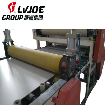 Giá tốt. Double Sides Tấm trần thạch cao Máy cán màng với máy viền cạnh trực tuyến