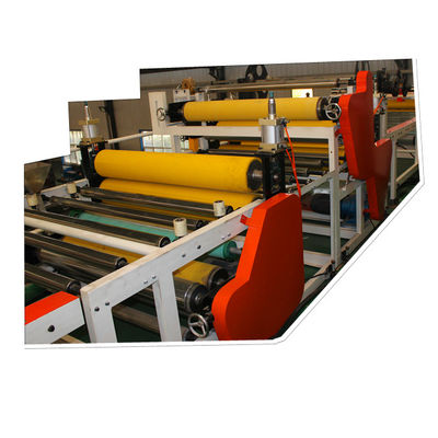 Máy cán màng PVC hai mặt với hệ thống xả bụi