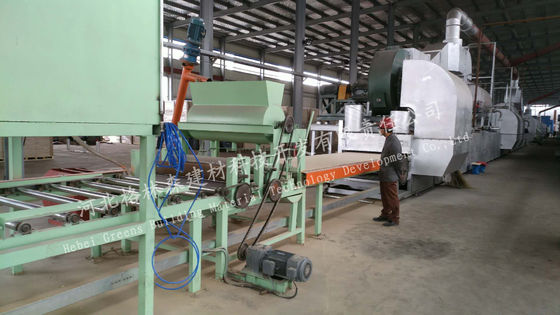 Giá tốt. Máy làm tấm trần sợi khoáng 600x600mm Dây chuyền sản xuất gạch trần 2x2 trực tuyến