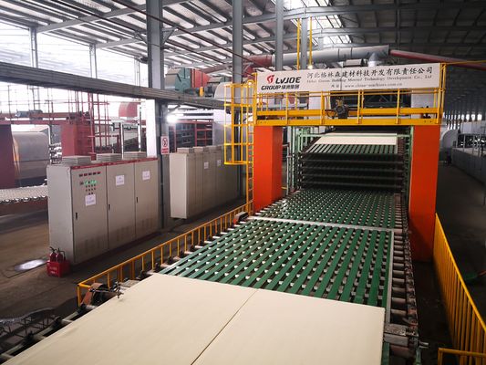 Giá tốt. Dây chuyền sản xuất gạch trần thạch cao Máy móc vật liệu xây dựng Điều kiện mới trực tuyến